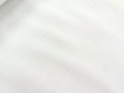 Штапель однотонный, 100% хлопок 1.4 шир. #белый